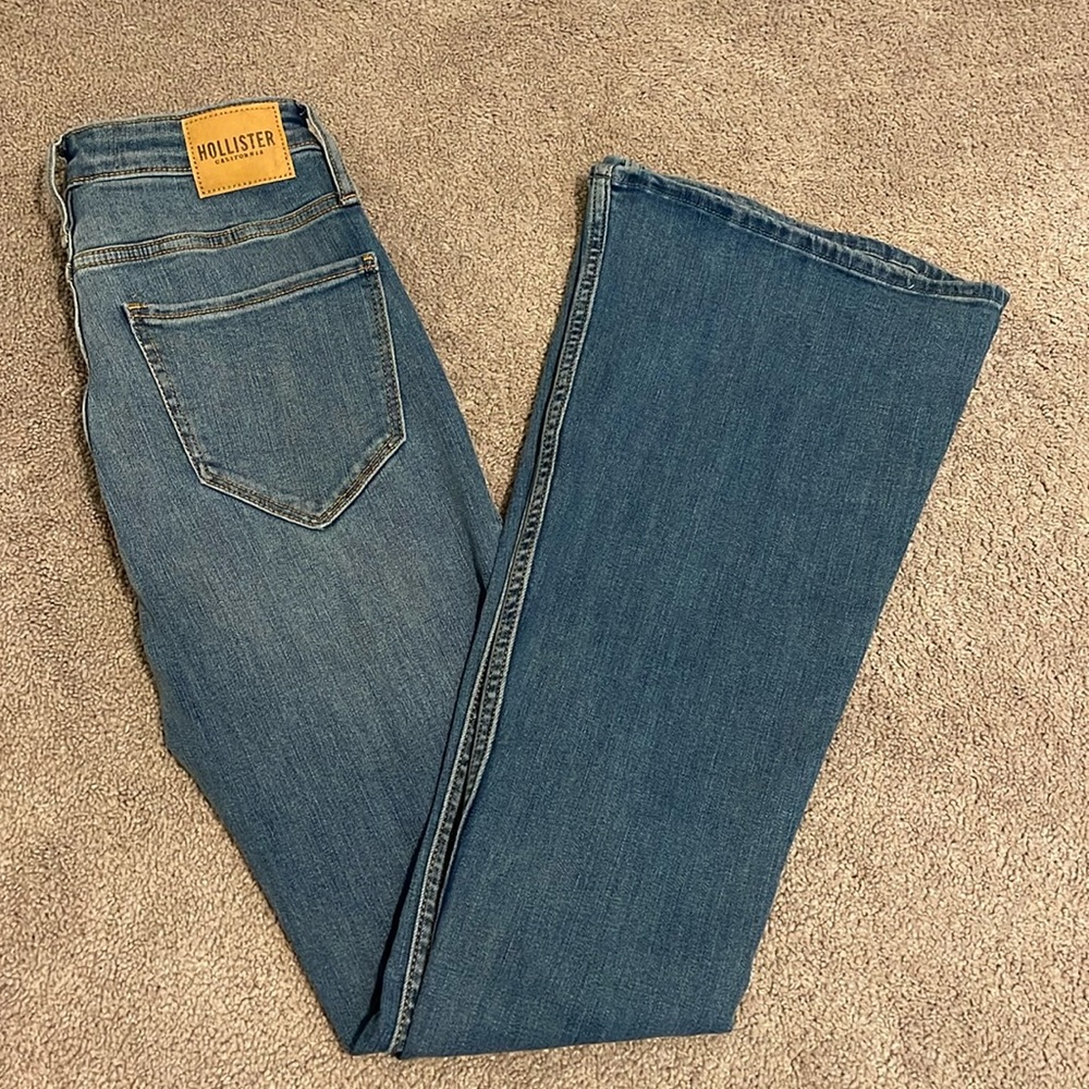 Hollister high rise vintage flare denim